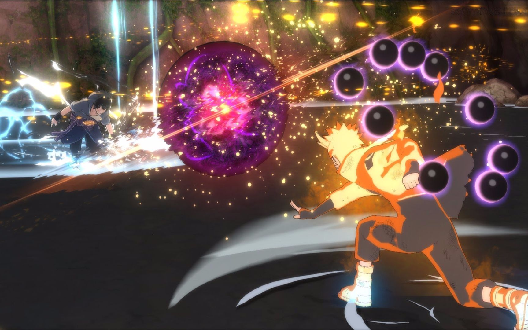 鸣人与佐助终结谷之战