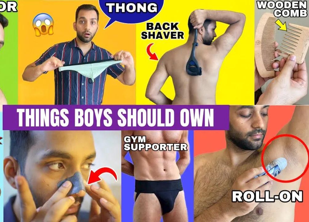 [图]Things Every Guy Needs But IGNORES! Back Shaver, Roll On, Thongs, Gym Supporter