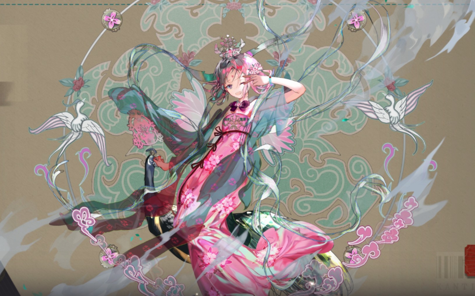 【来古弥新】台服一测 芙蓉炉新增服装云岫绮裳 及战斗演示