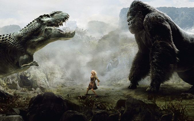 7分钟看05版金刚剧组骷髅岛取景遇怪兽