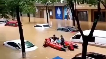 陕西省汉中市勉县昨晚特大降雨,愿平安哔哩哔哩bilibili