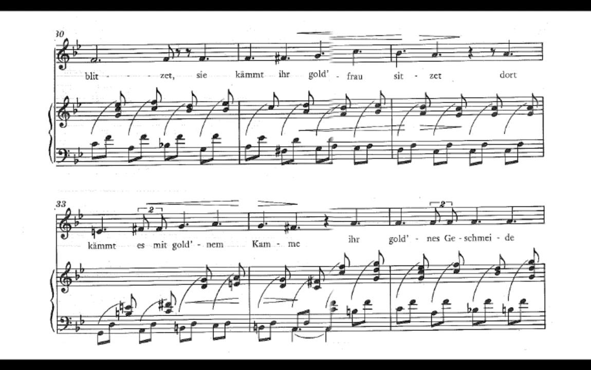 【声乐与钢伴】克拉拉·舒曼 - "罗蕾莱"