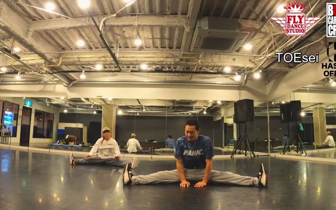 [图]【日语中字BREAKING六步进阶保姆级教学】Bboy Kazuki Rock ＆ Bgirl Ayumi 为你带来六步内卷和外卷的概念！