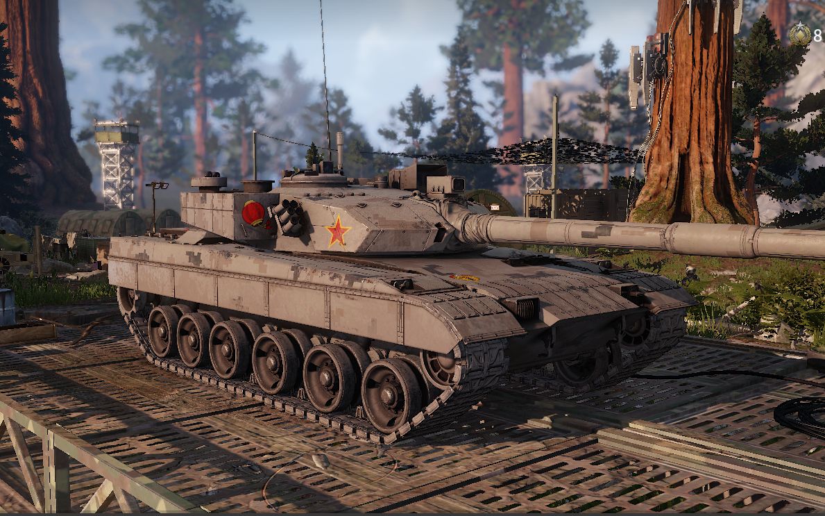 【装甲战争】ztzz-96b游玩解说.