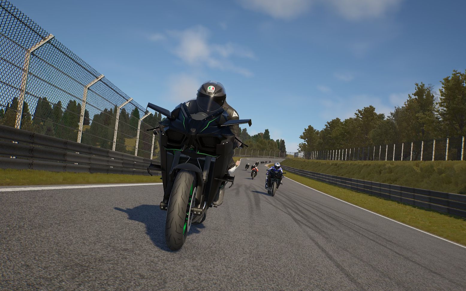 ride3川崎h2r跑纽伯格林北环