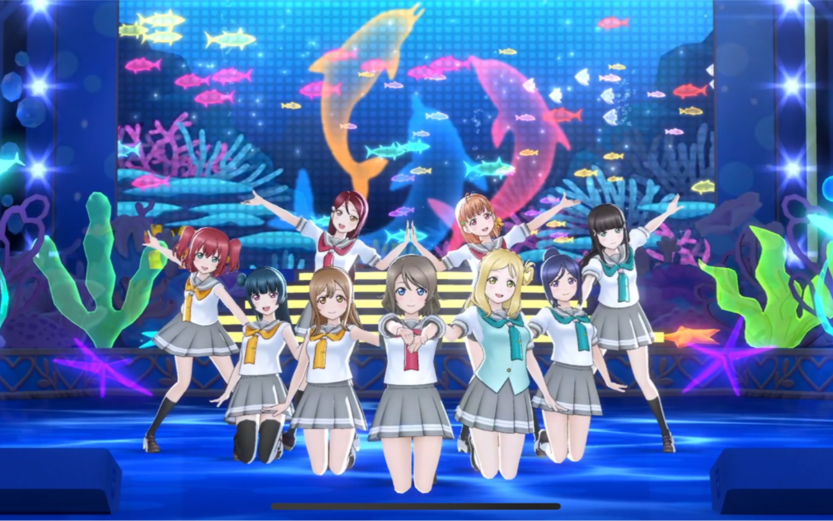 【lovelive as】恋になりたいaquarium 恋爱水族馆 夏装校服