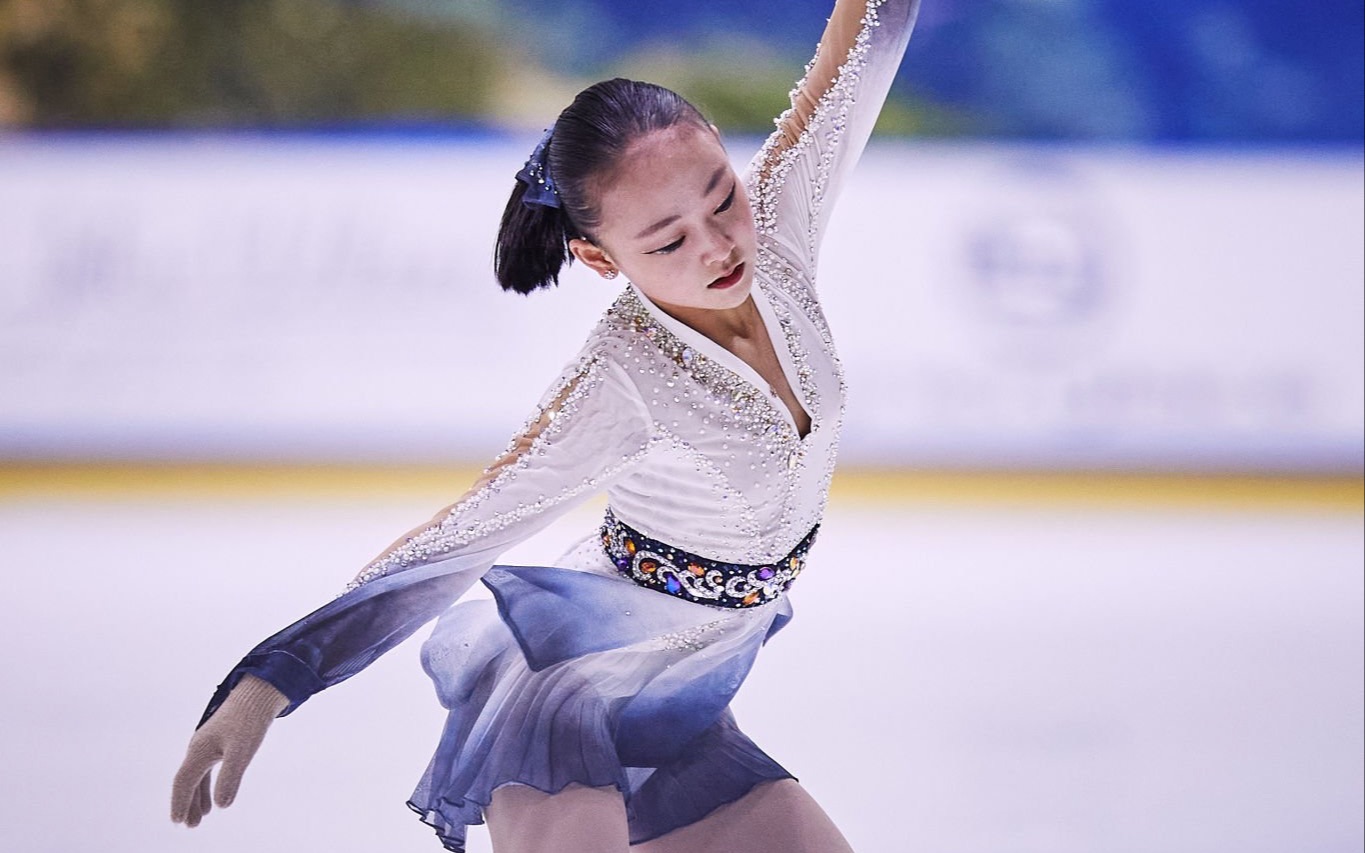 50) 韩国分级别锦标赛女单自由滑 花样滑冰