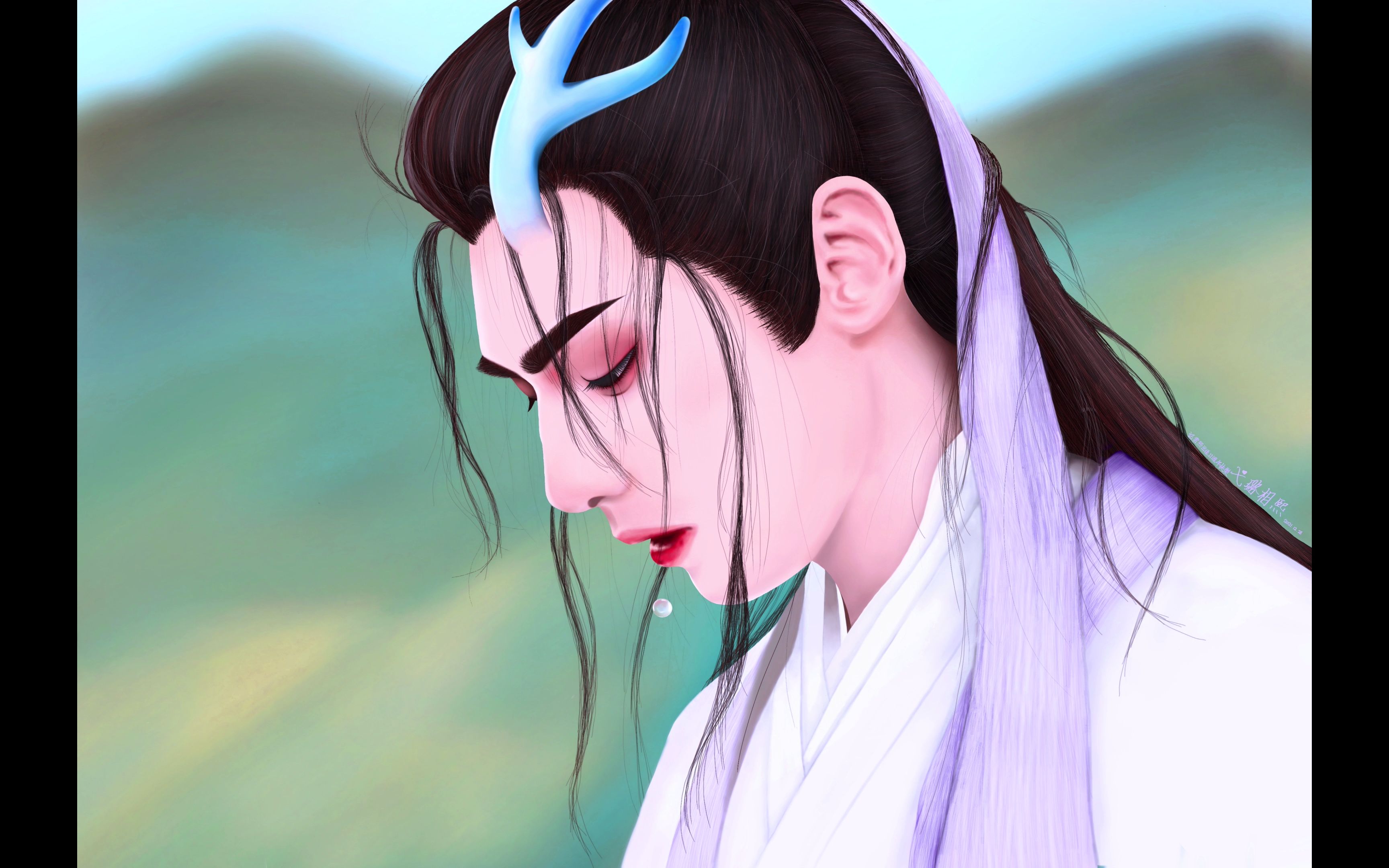 【罗云熙|润玉】大龙丧母流泪动图-钢铁人