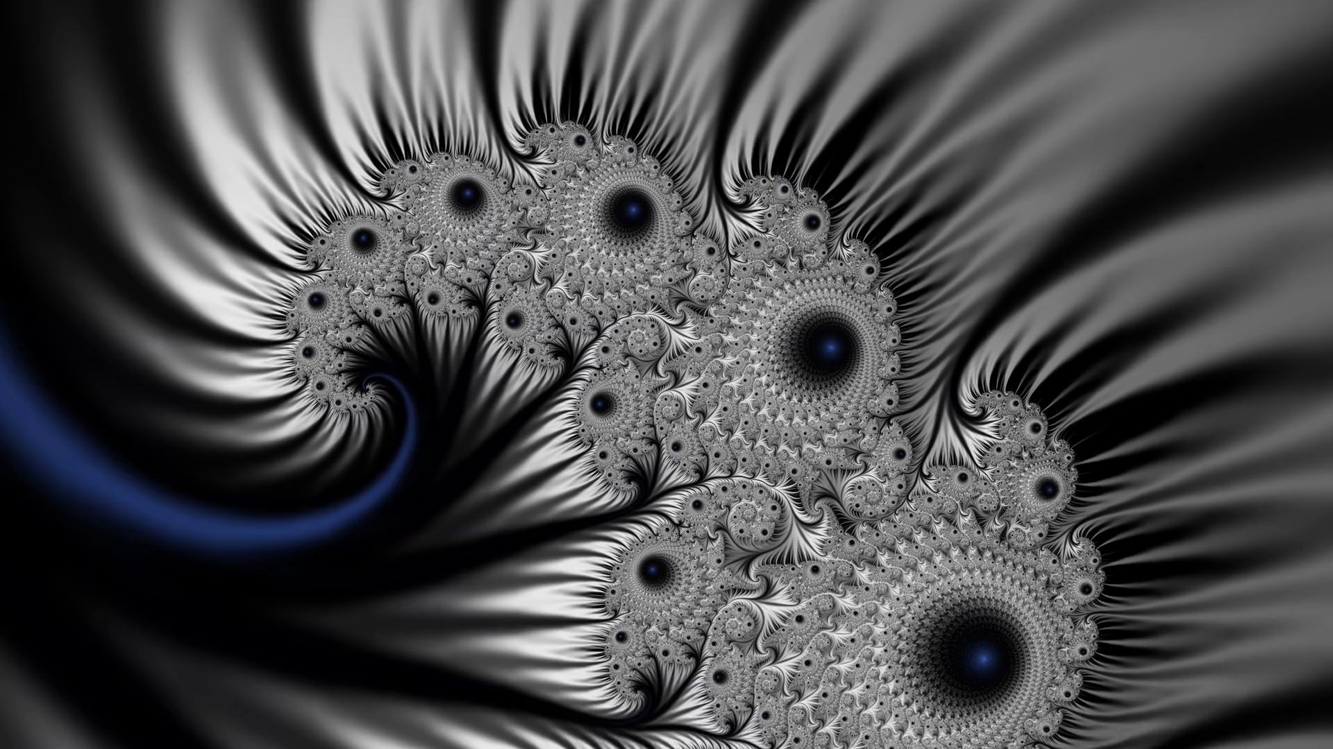 【60p 1080画质】【深邃 黑暗 奇♂幻 的高清分形】the last colour