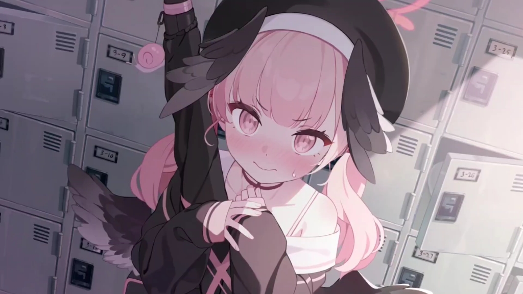 碧蓝档案4k壁纸虽然我早就知道像老师这种人反而期待发生那种事小春