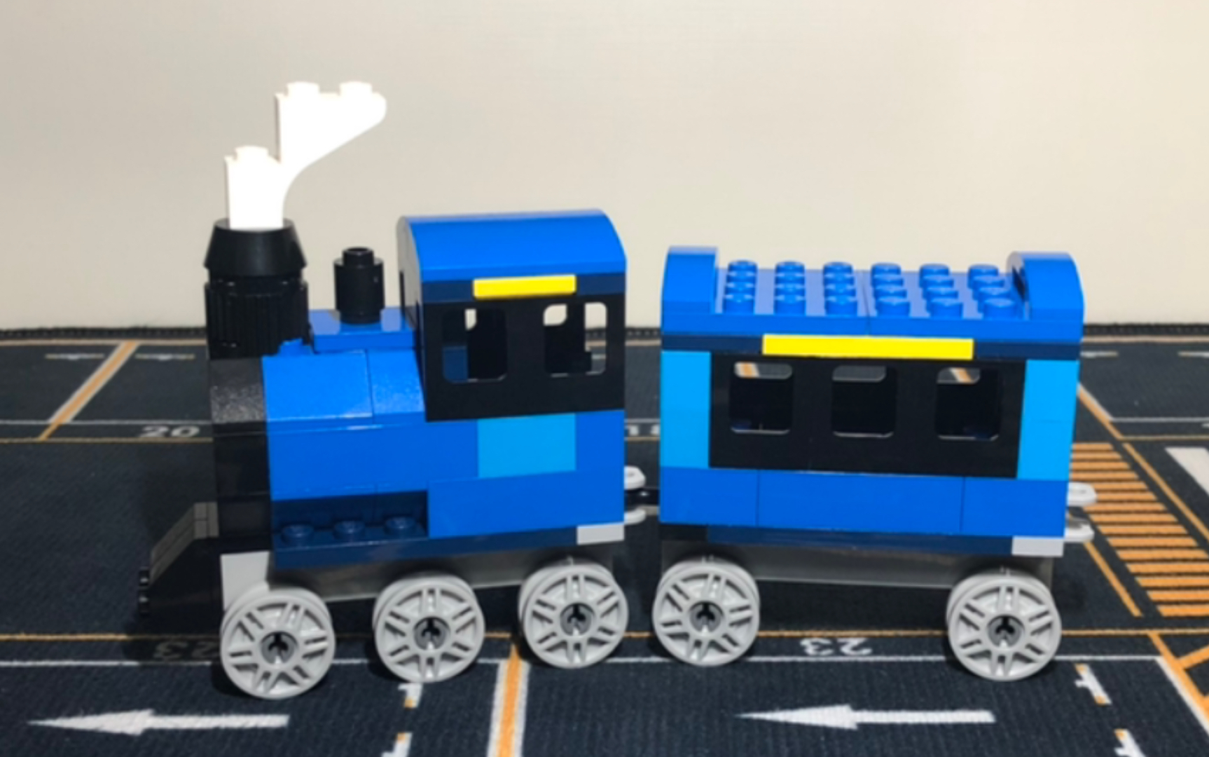 乐高lego 经典创意系列 蒸汽火车 10696_哔哩哔哩_bilibili