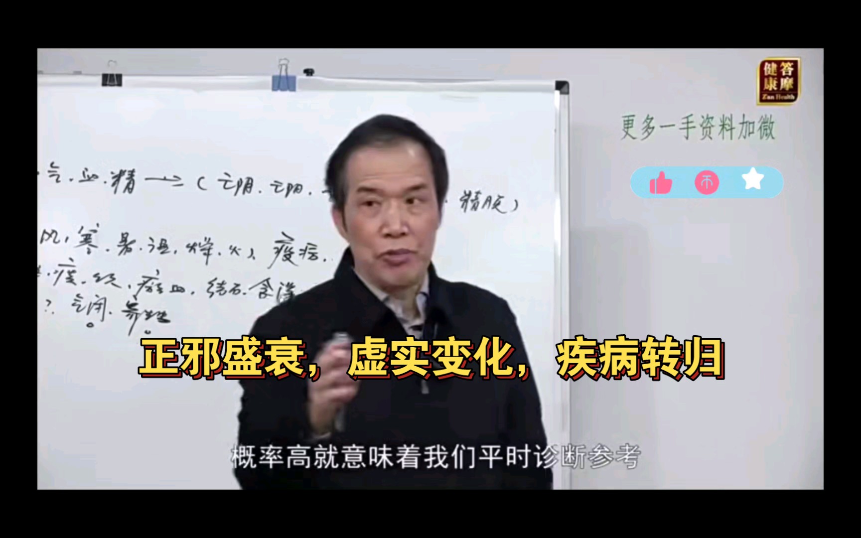 正邪盛衰与虚实变化,疾病转归哔哩哔哩bilibili