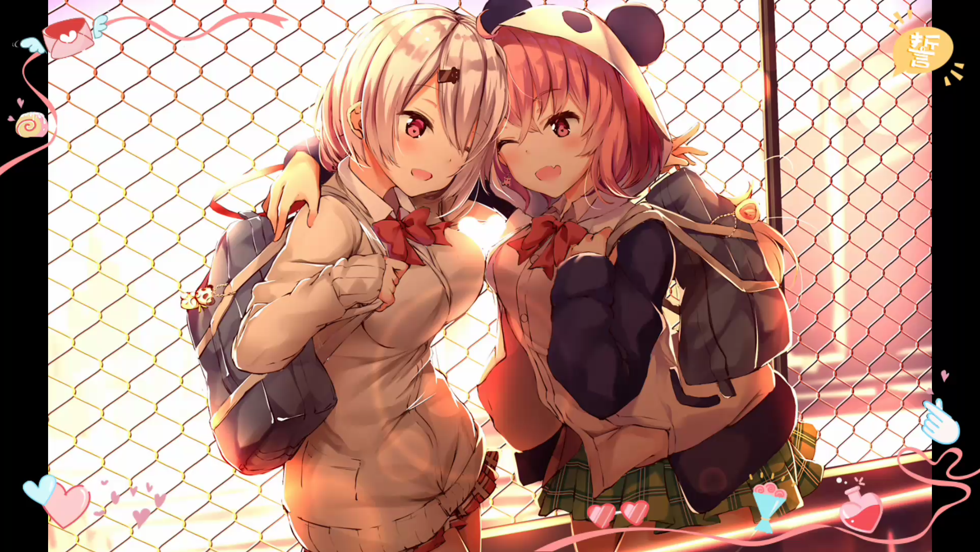 美少女贴贴