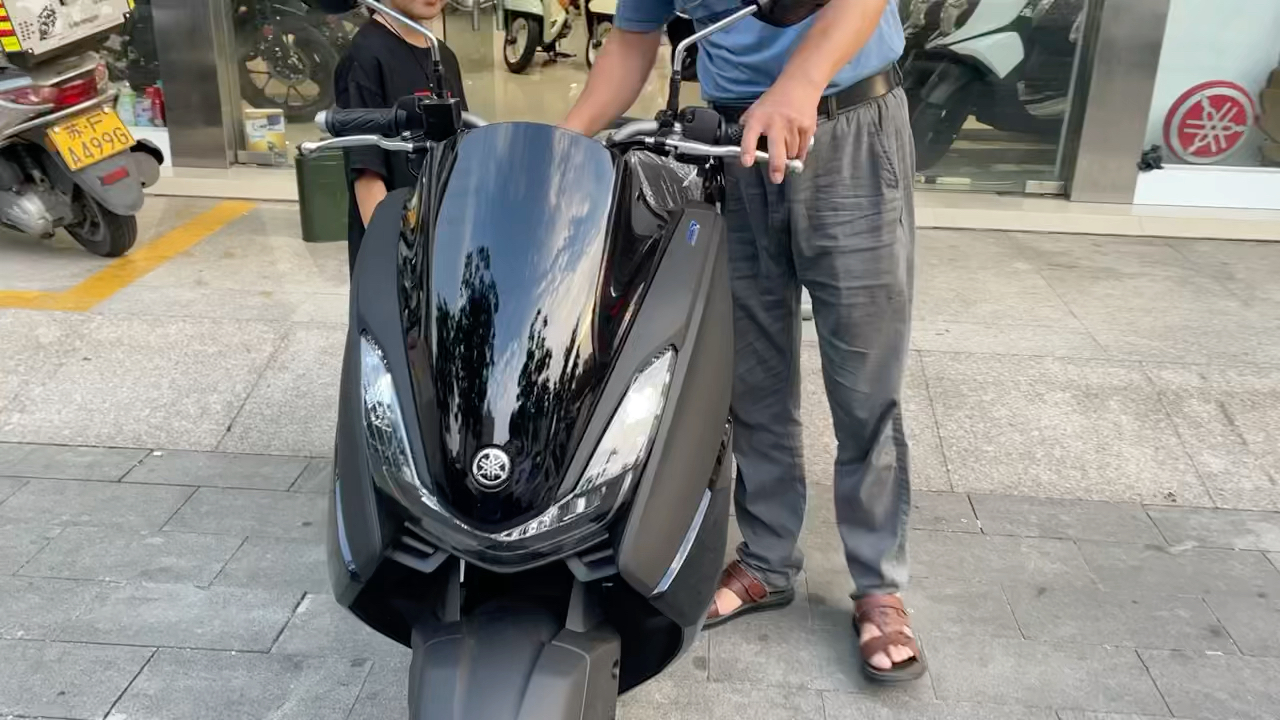 雅马哈巡鹰125提车