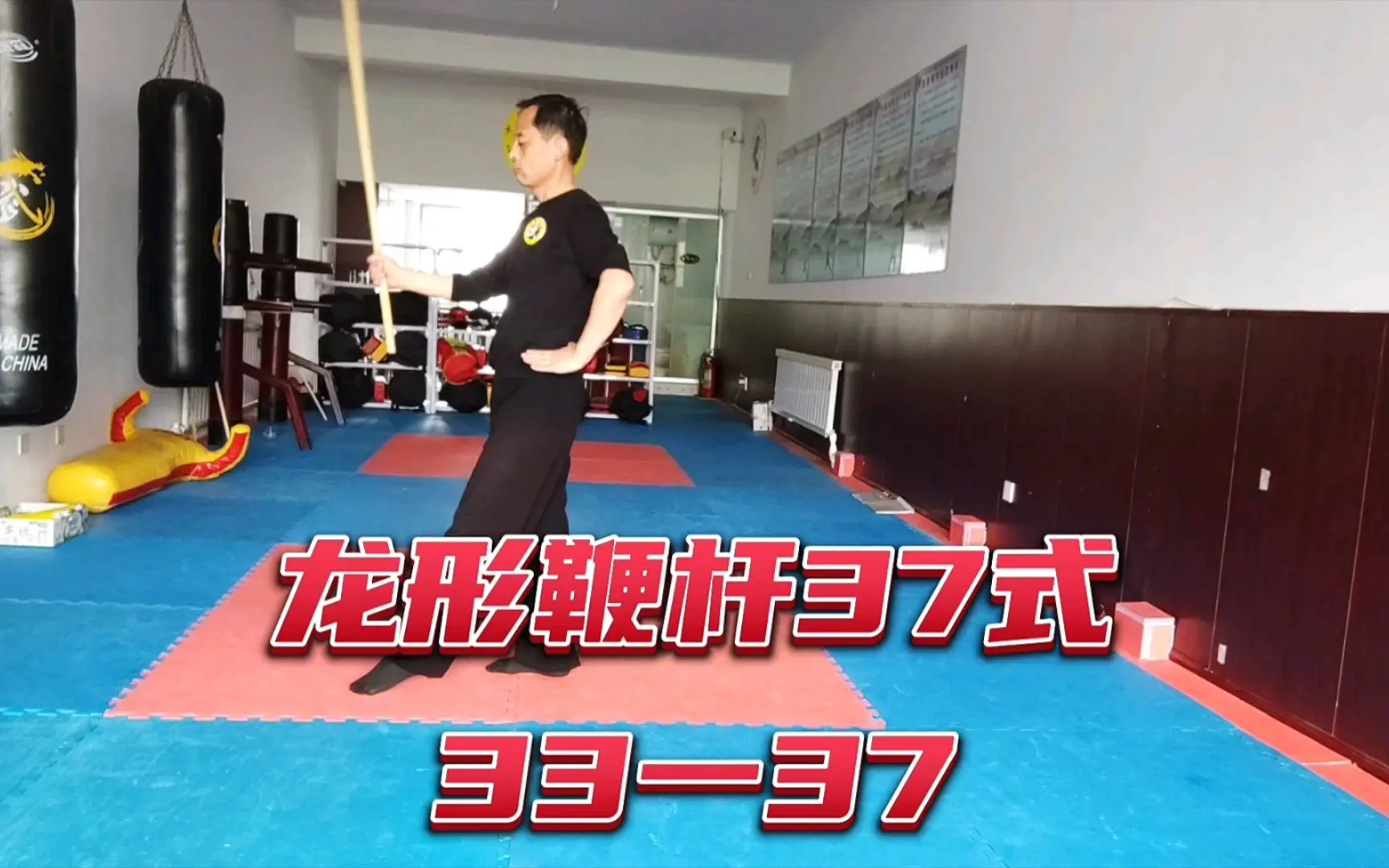 龙形鞭杆37式33一37_哔哩哔哩_bilibili