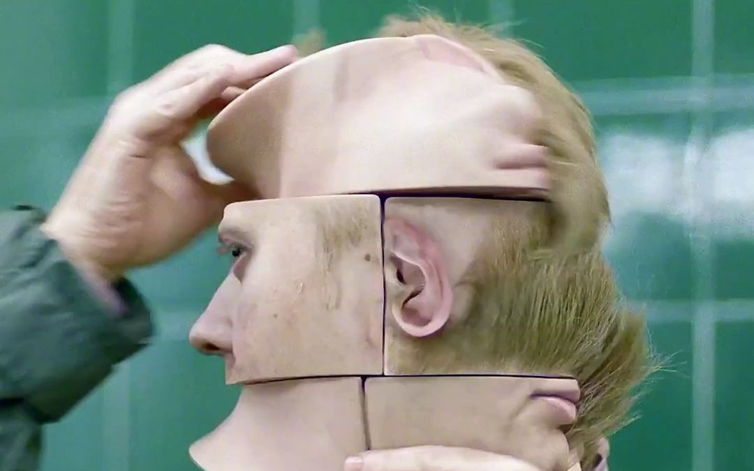 大千世界无奇不有,神奇的魔方人头.