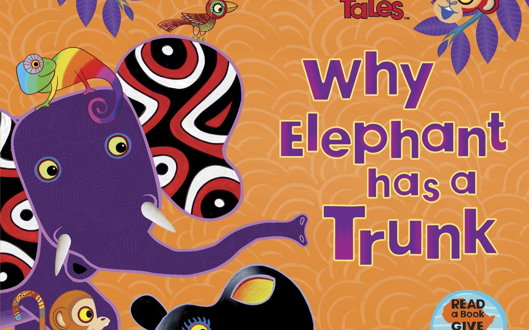 【英文绘本阅读】为什么大象有长鼻子Tinga Tinga Tales Why Elephant Has A Trunk哔哩哔哩bilibili