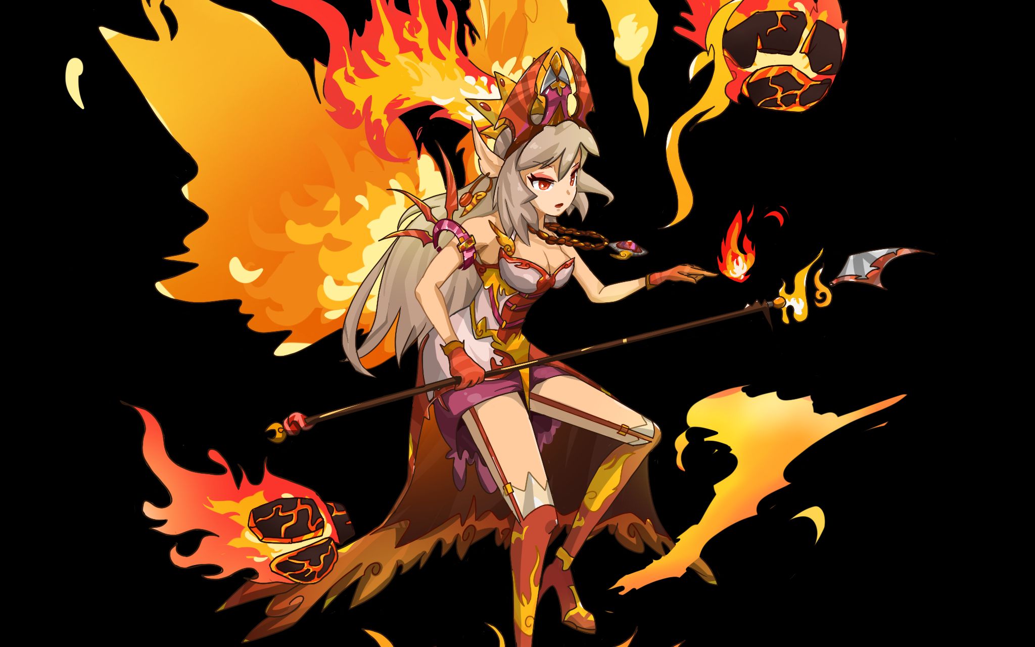 【原创 】洛克王国火王"爆料"!还是个女的!