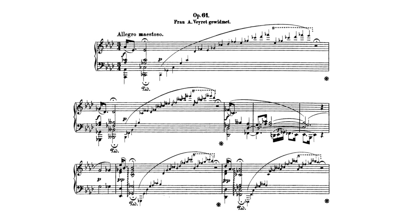 [图]F. CHOPIN - Polonaise Fantaisie op.61 (Claudio Arrau)