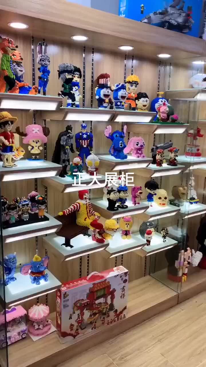 手办展示柜动漫模型乐高奖杯柜台玩具陈列架哔哩哔哩bilibili