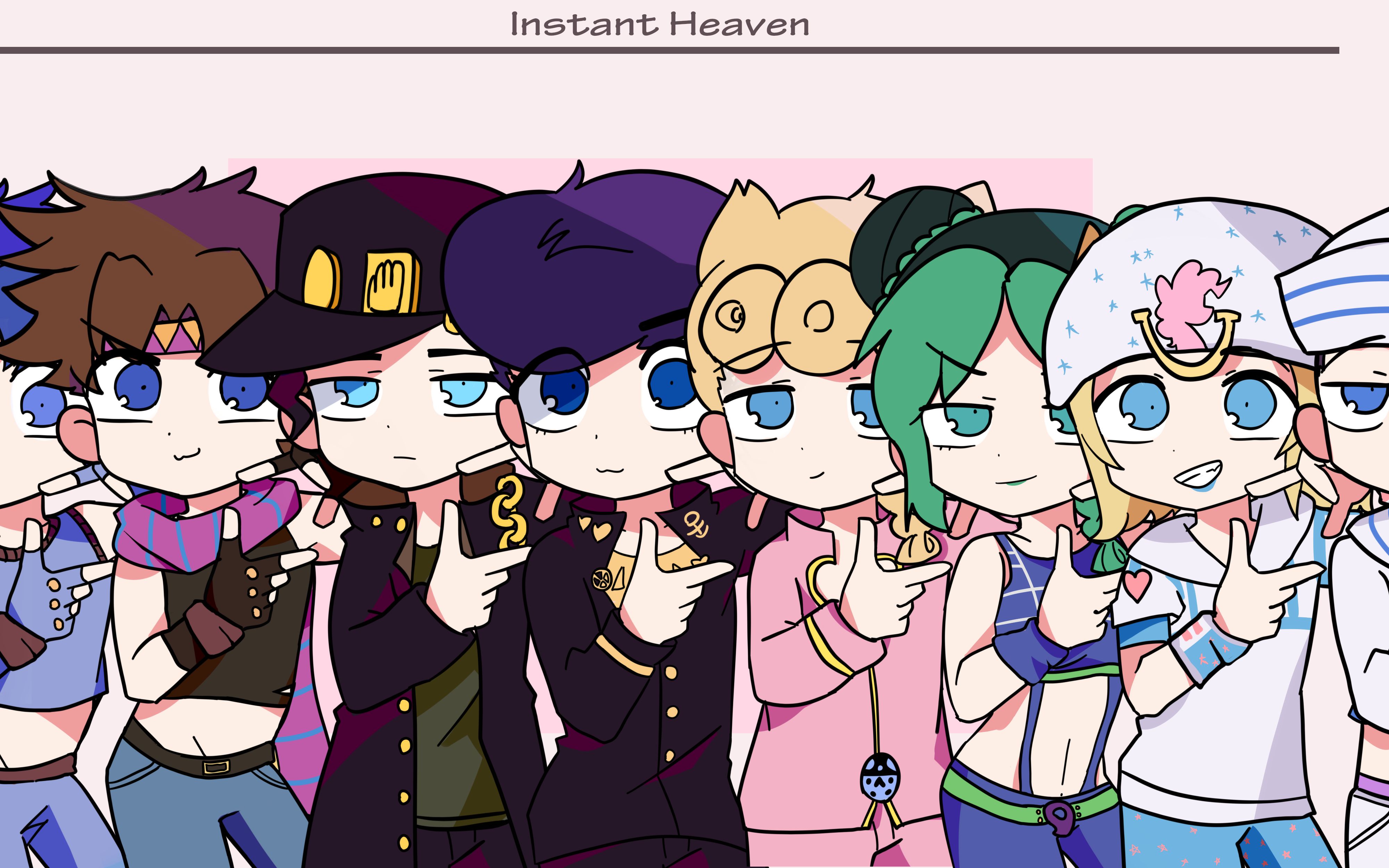 【jojo描改手书】jo家人的インスタントヘヴン