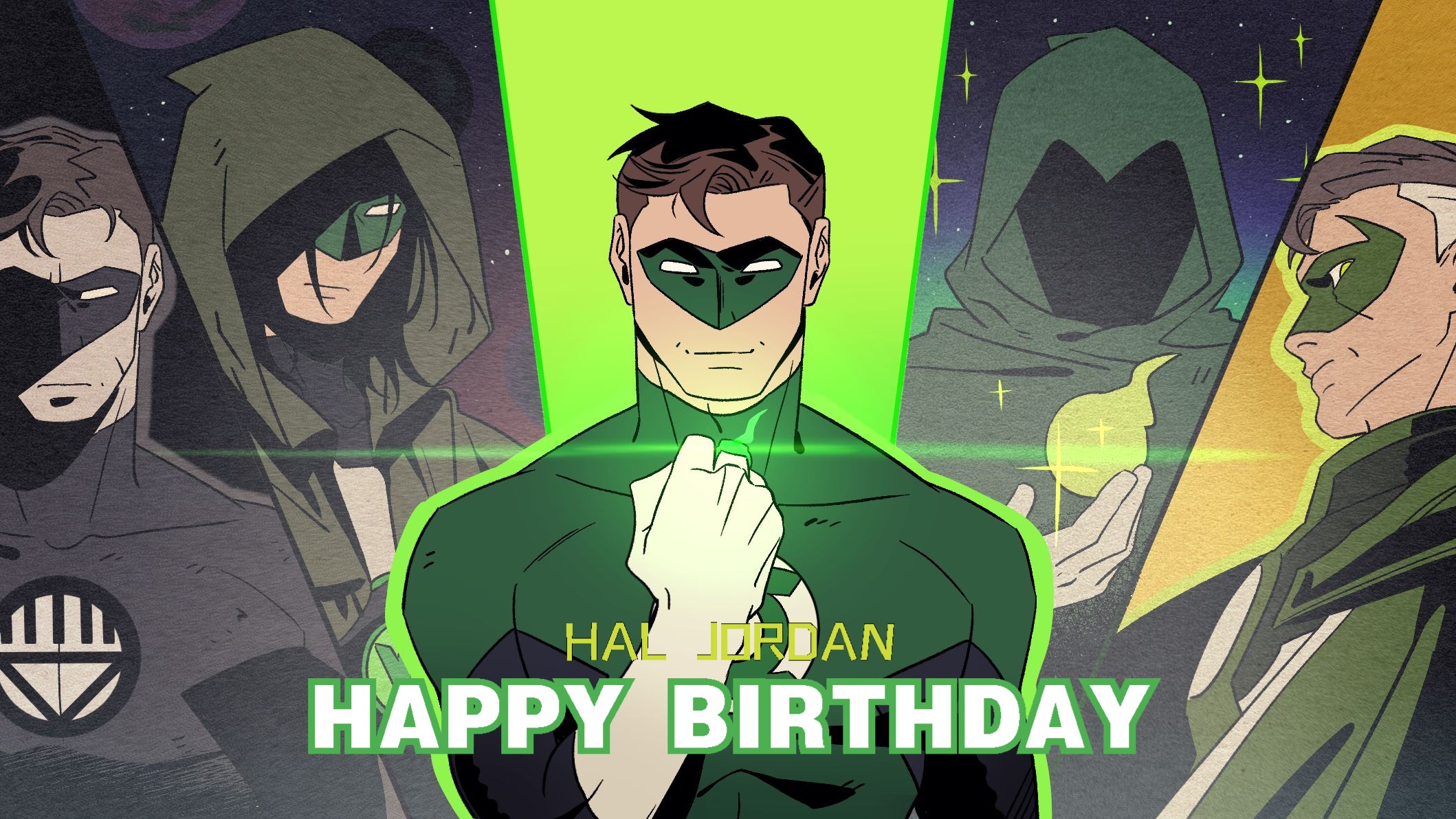 【手书】happy birthday to 哈尔乔丹!