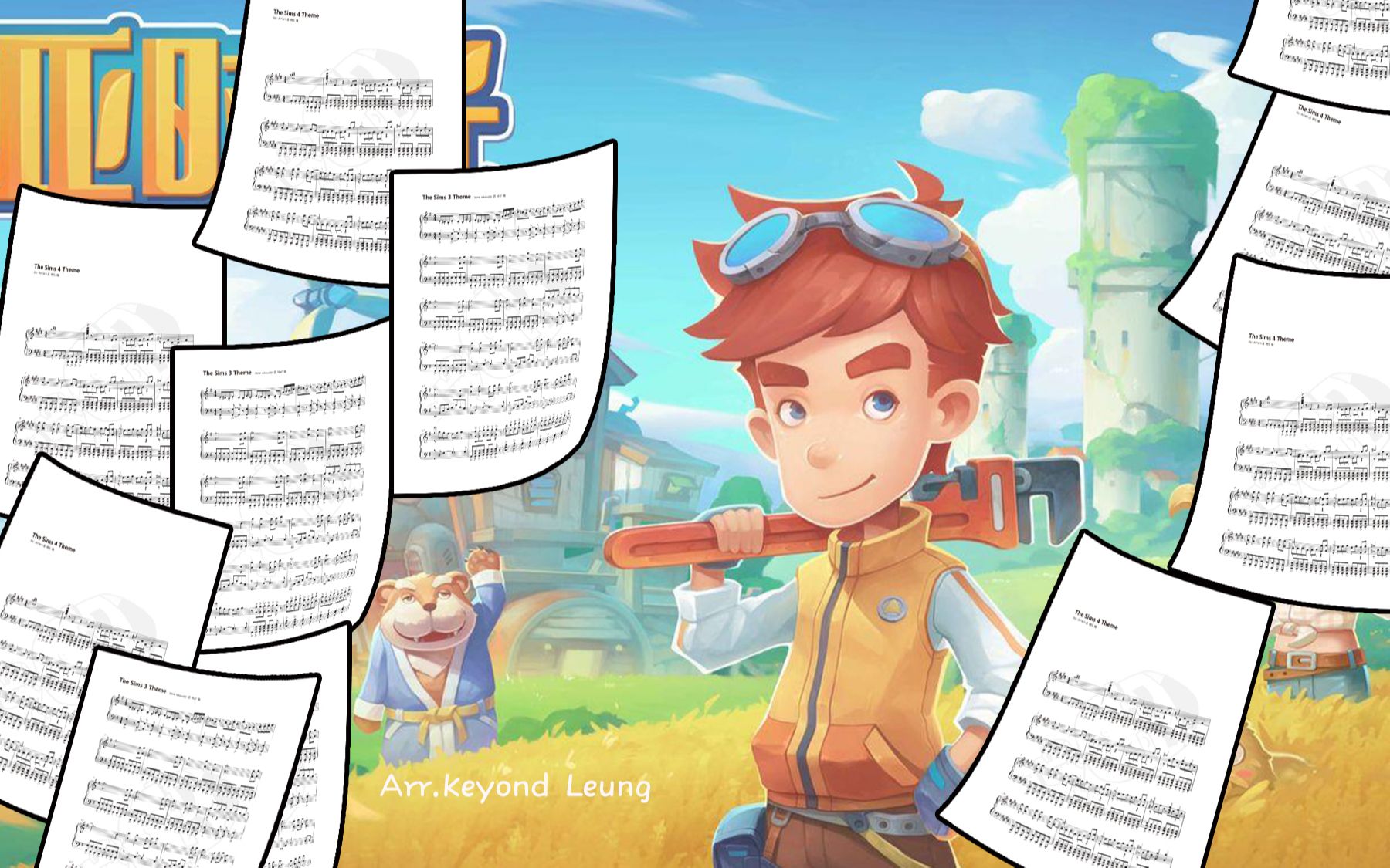 [图]《波西亚时光 My Time At Portia》游戏主题曲独奏钢琴谱