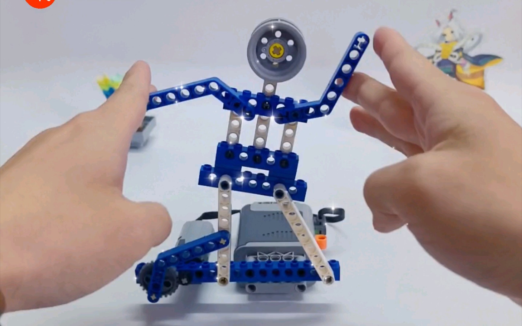 乐高9686:动感舞者[亲亲]真欢乐呀-蜗牛儿玩积木-蜗牛儿玩积木-哔哩