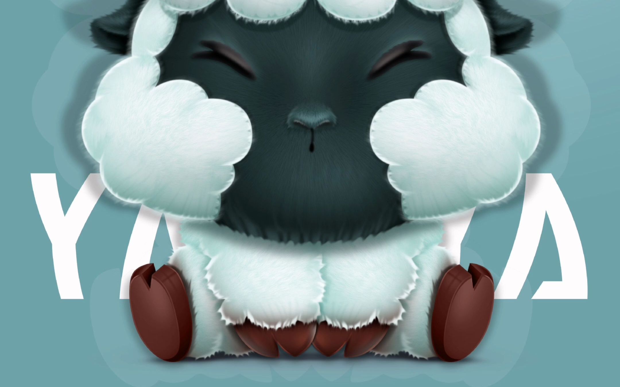 羊年吉祥物羊年插画可爱山羊羊ip羊插画小羊校园吉祥物羊咩咩羊毛动物