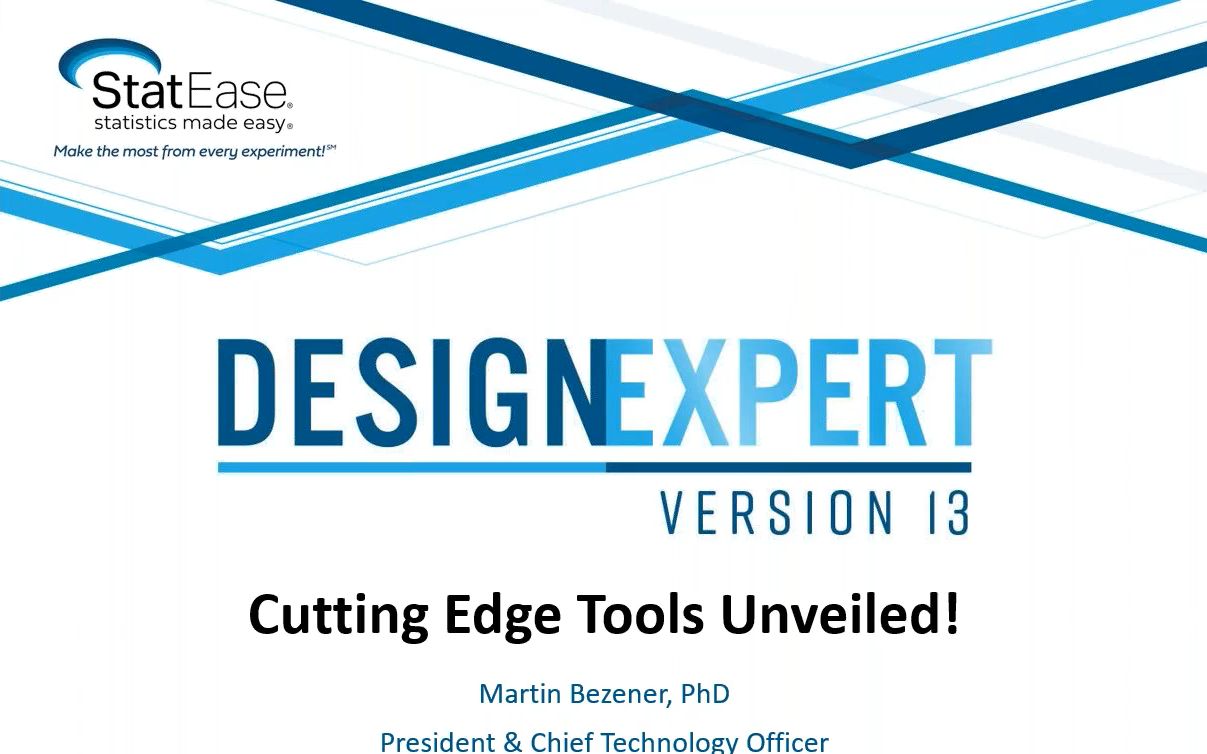 Design Expert 13新工具(响应面分析工具)哔哩哔哩bilibili