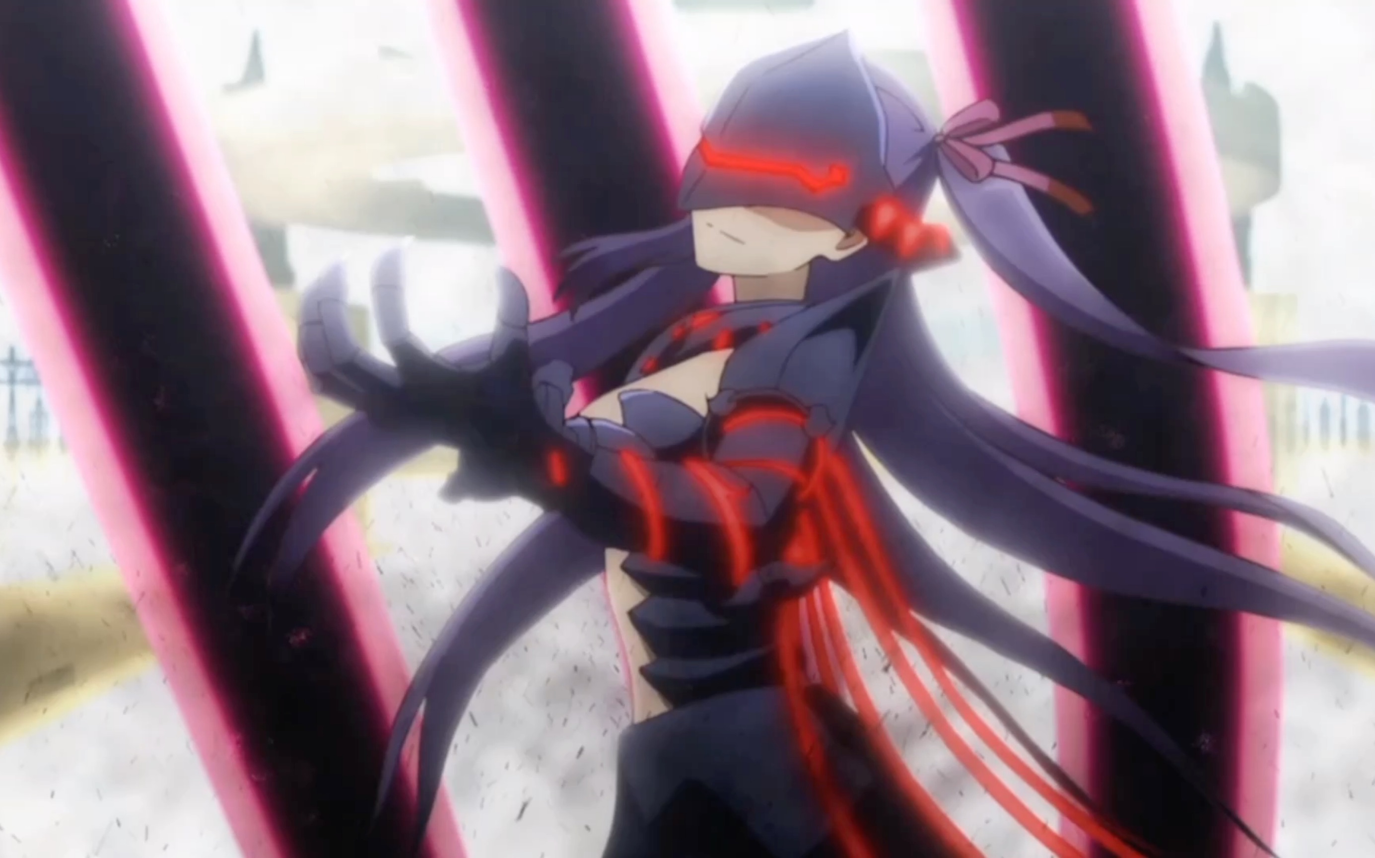 魔伊新剧场版狂兰樱再临开启樱吹雪形态美游小黑合力击退黑化樱我的樱