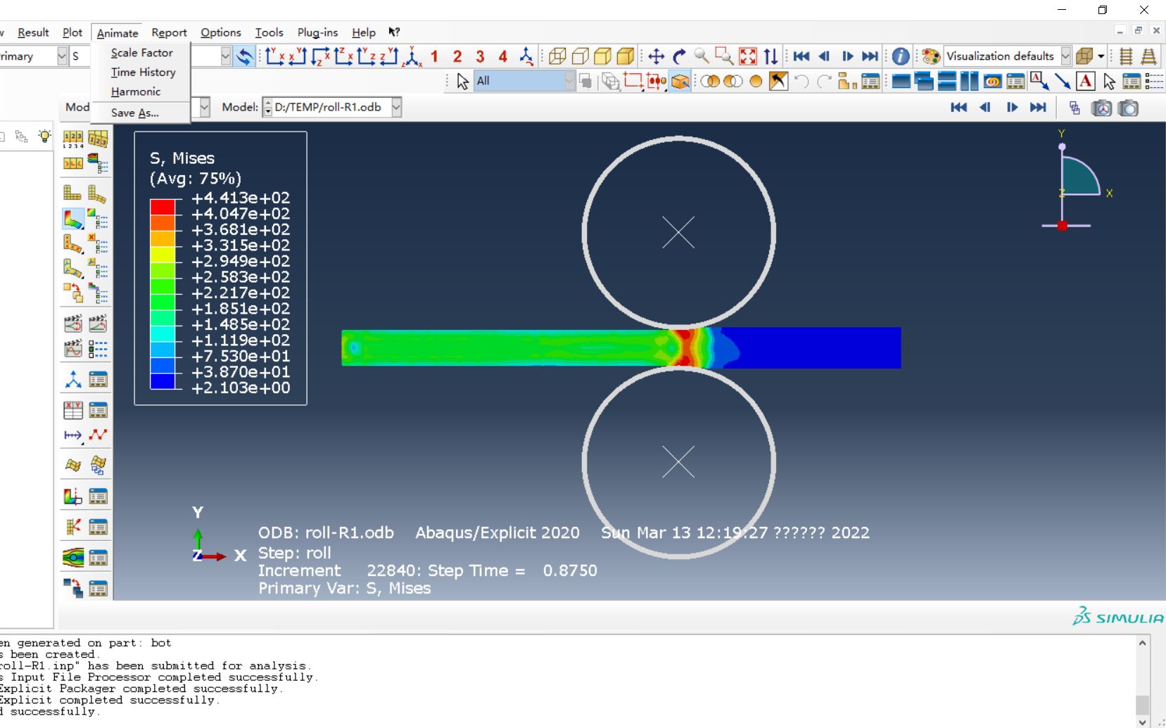 ABAQUS钢板轧制教程哔哩哔哩bilibili