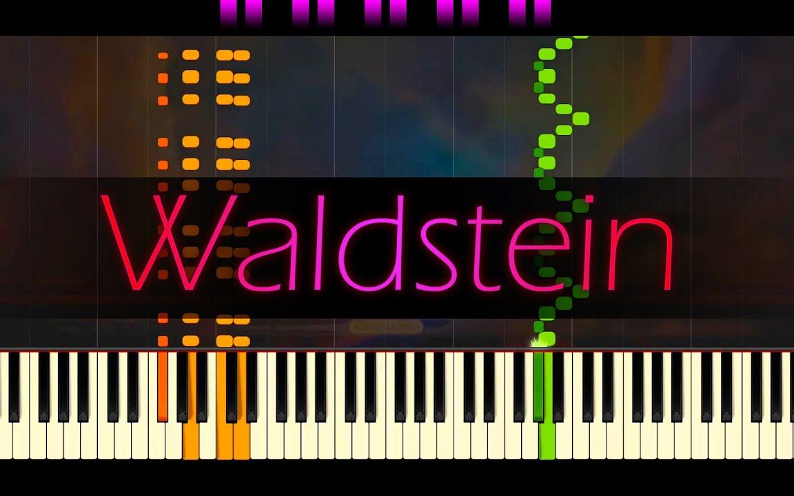 [图]贝多芬 - 第二十一号钢琴奏鸣曲 "Waldstein" 第一乐章