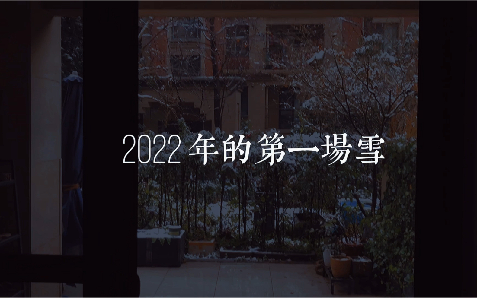 [图]2022年杭州的第一场雪！