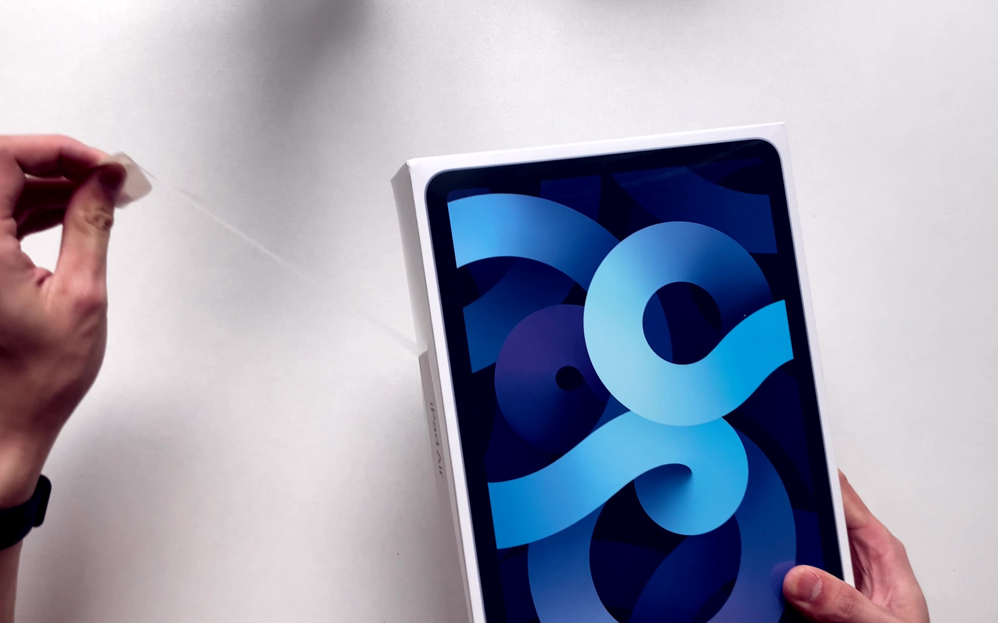 ipad air 2020 开箱 (天蓝色)