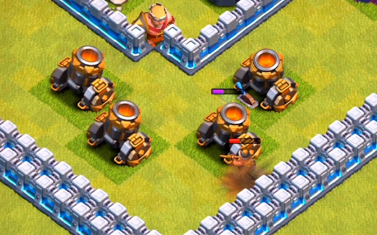 【coc部落冲突】迫击炮大作战:你喜欢的兵种能挨多少下迫击炮呢?