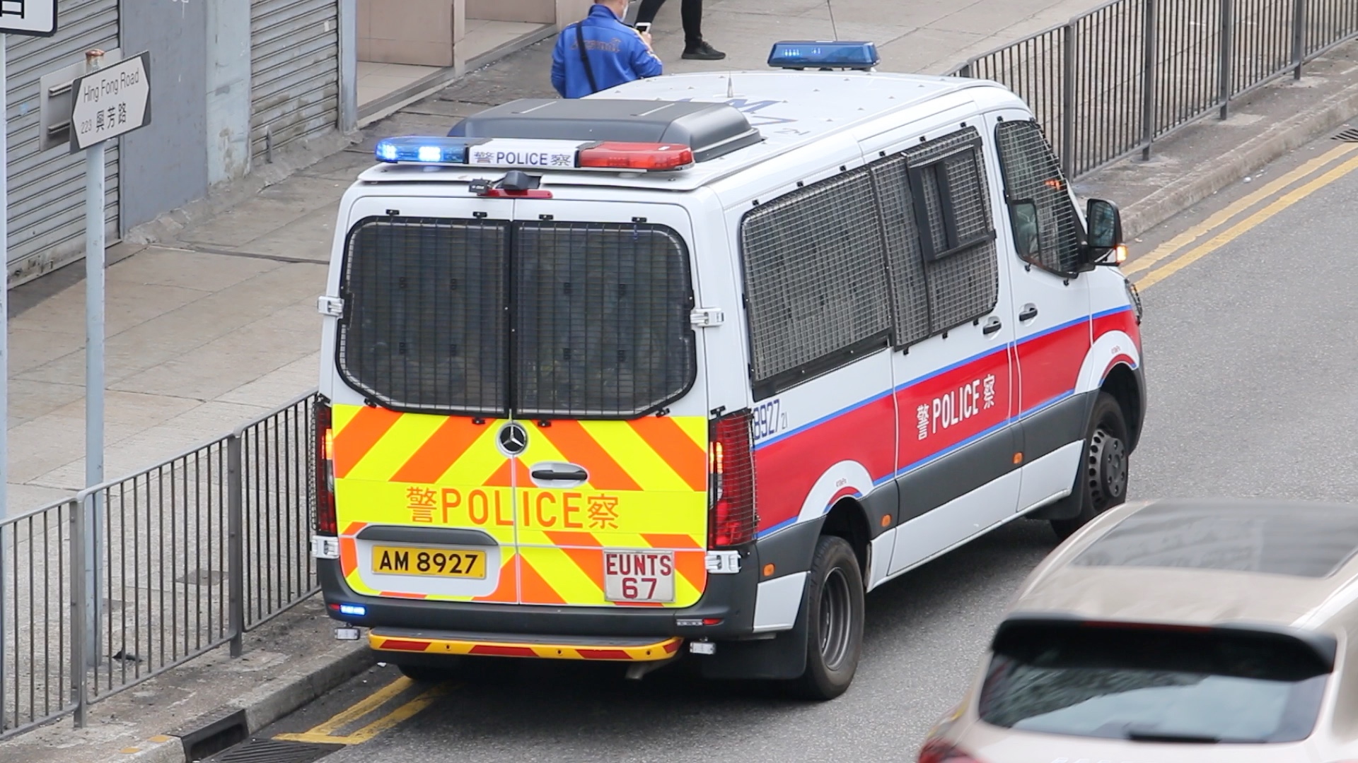 eu冲锋队 巡逻车