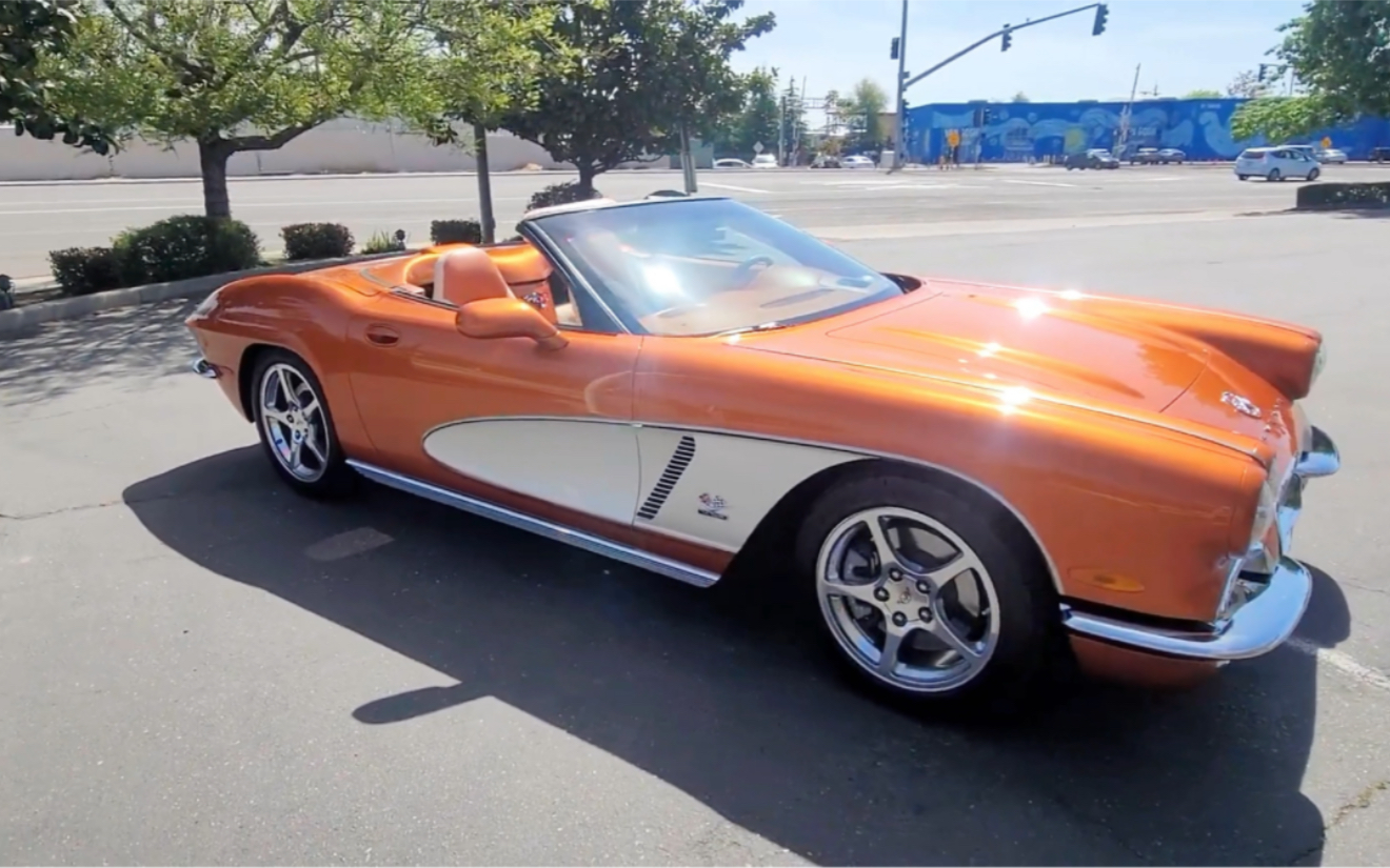 经典老车之1962年雪佛兰克尔维特