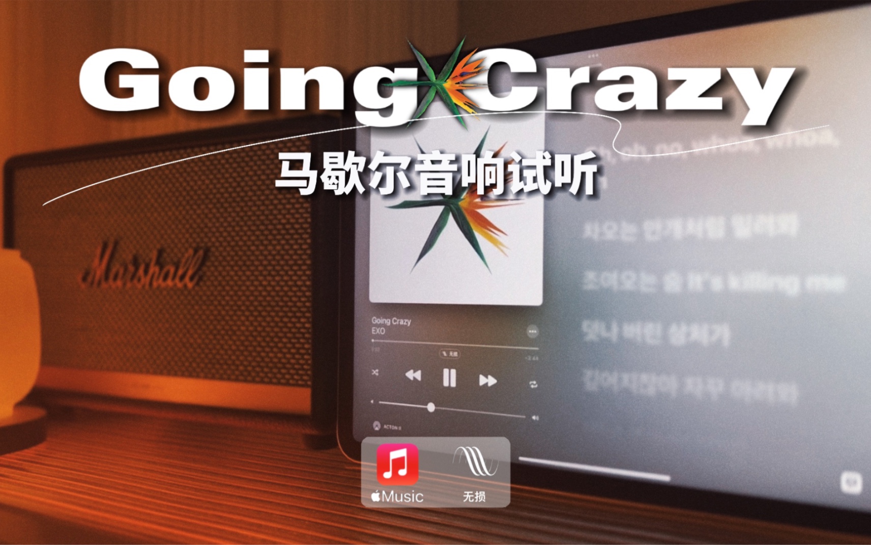 [图]马歇尔音响试听｜Going Crazy（疯语者）- EXO