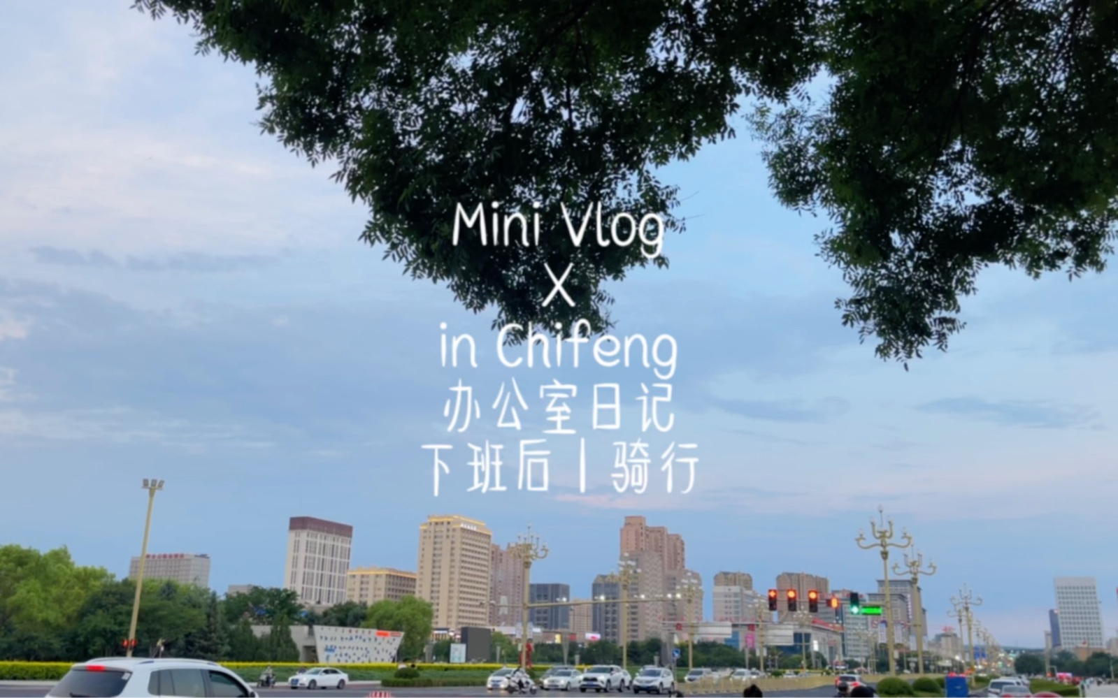 Mini Vlog|赤峰|慢生活|办公室日常|下班后骑行|连上六天已过半哔哩哔哩bilibili