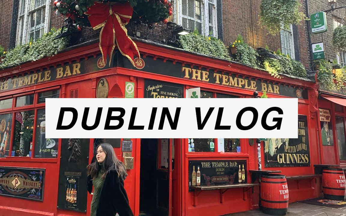 爱尔兰都柏林旅游VLOG | DUBLIN VLOG | Temple Bar, Wicklow, Kilkenny哔哩哔哩bilibili