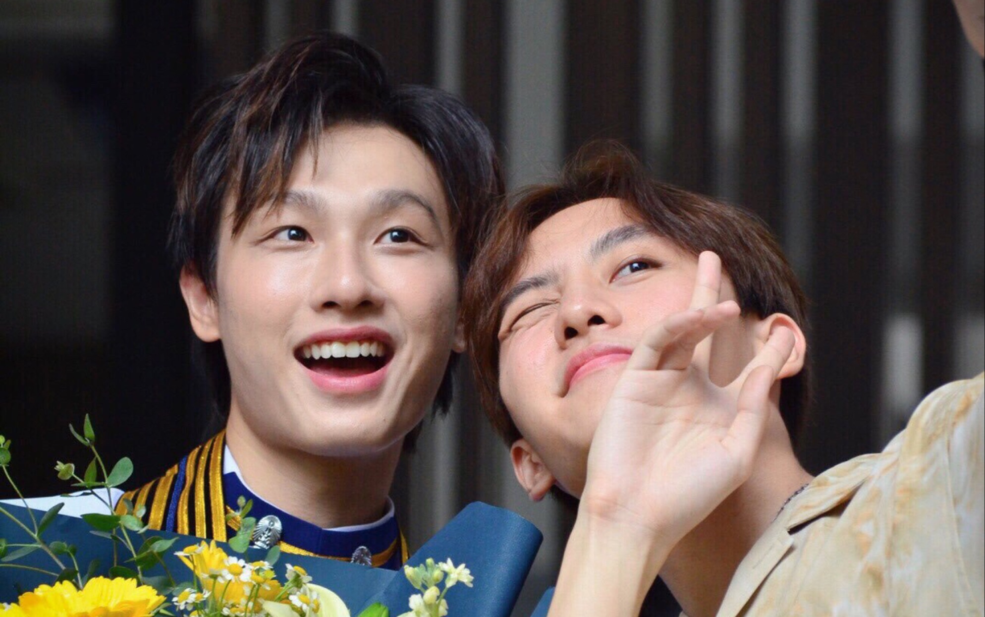 陈智霆甜心gunnapatn甜心宝贝的毕业合集甜橙互相陪伴一起成长