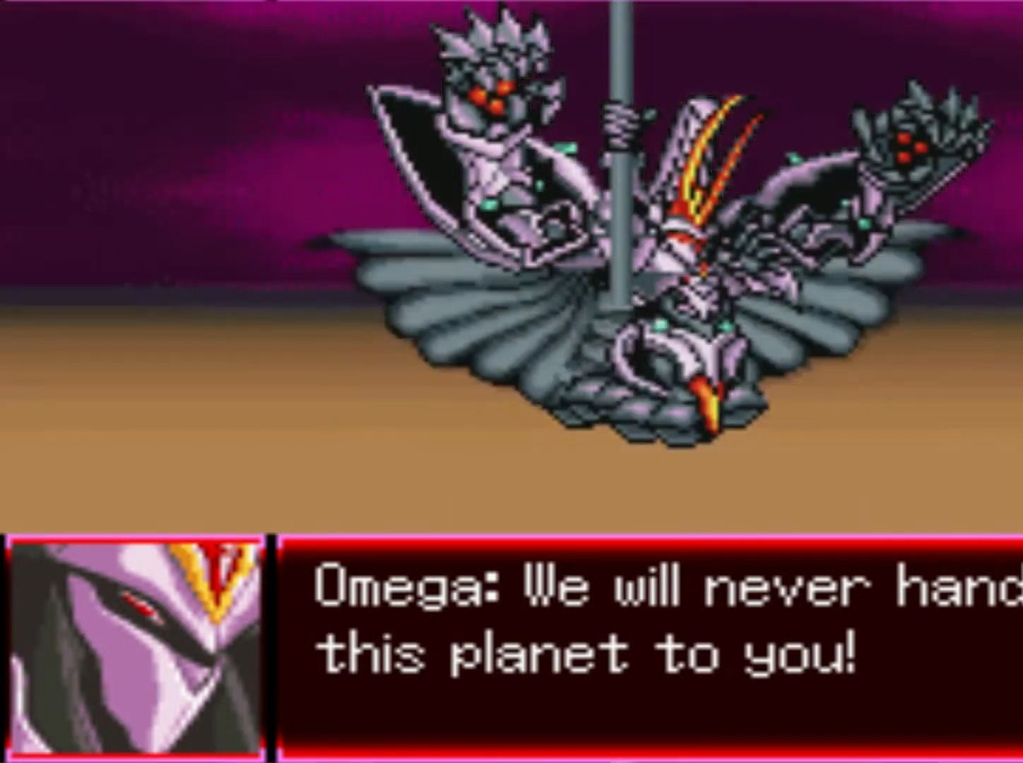 超级机器人大战 j - tekkaman omega 武器攻击