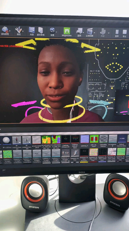 ue4的实时表情还挺简单的,摸索一下