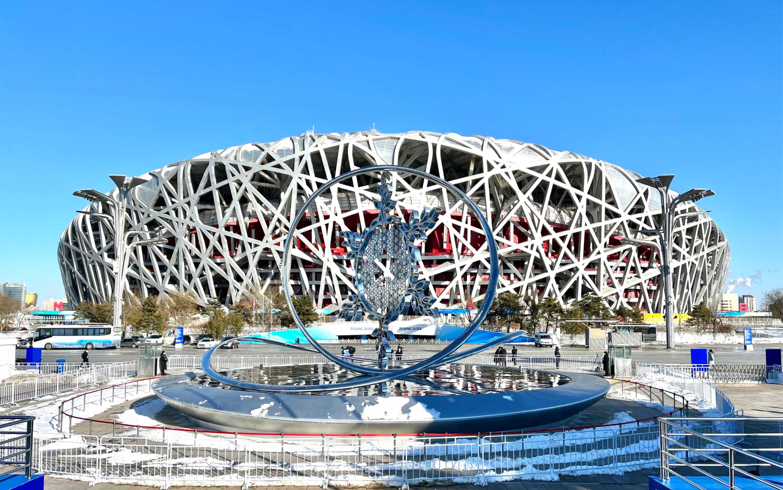冬奥会2022火炬台图片