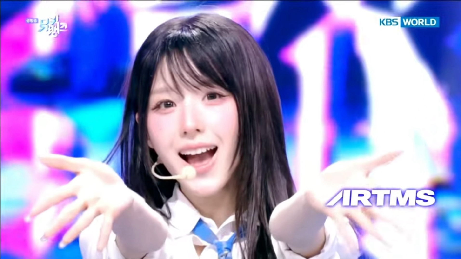 【ARTMS】全员格子短裙！260814音乐银行《Born Stunner》高清舞台现场Music Bank