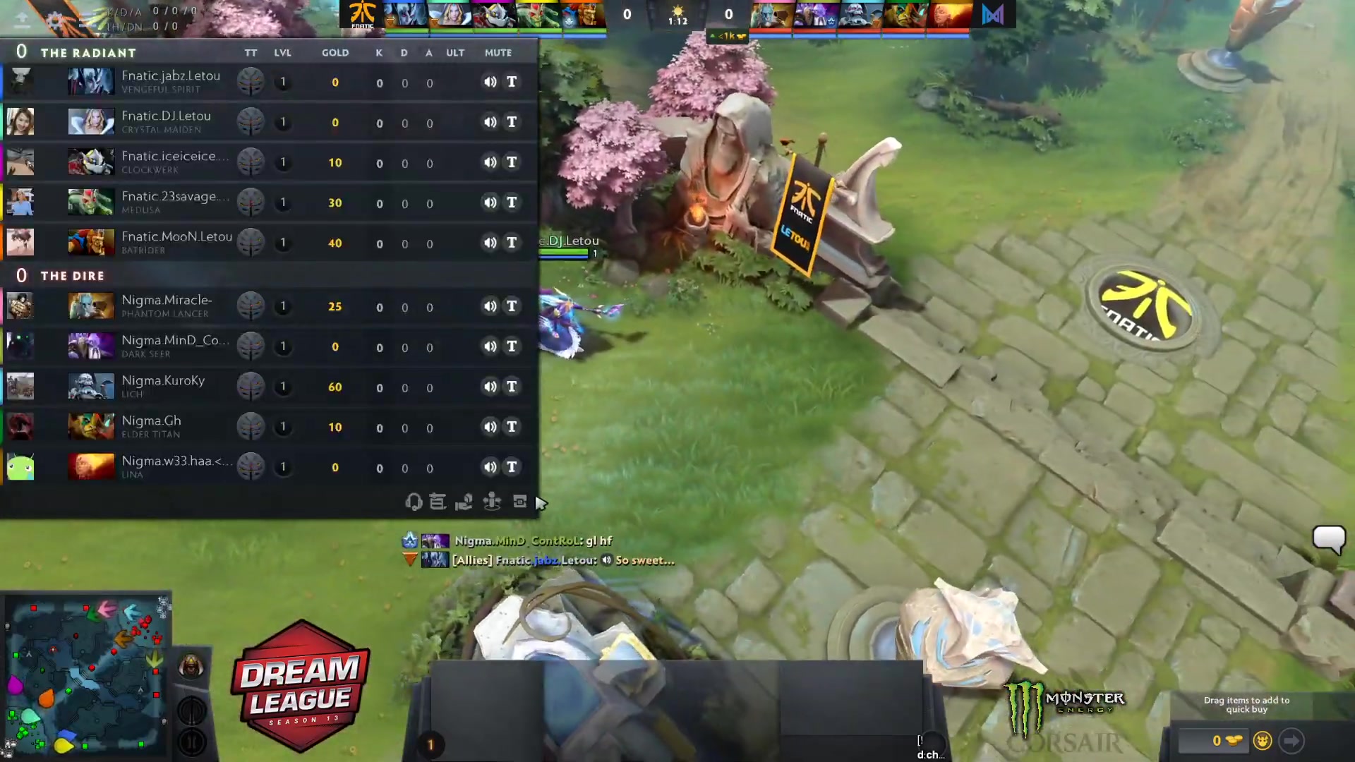 【Nigma】Nigma vs Fnatic Game 1 完整对局Leipzig Major 2020哔哩哔哩bilibili