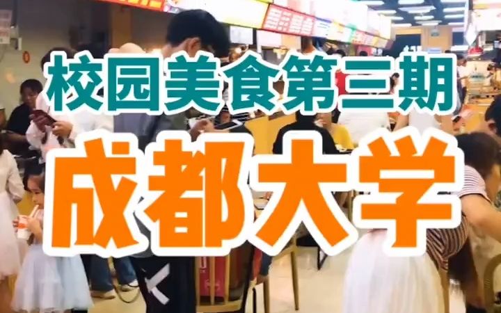 【大学小吃街】成都美食成都大学的夜市这么多好吃的!你最爱那样?哔哩哔哩bilibili