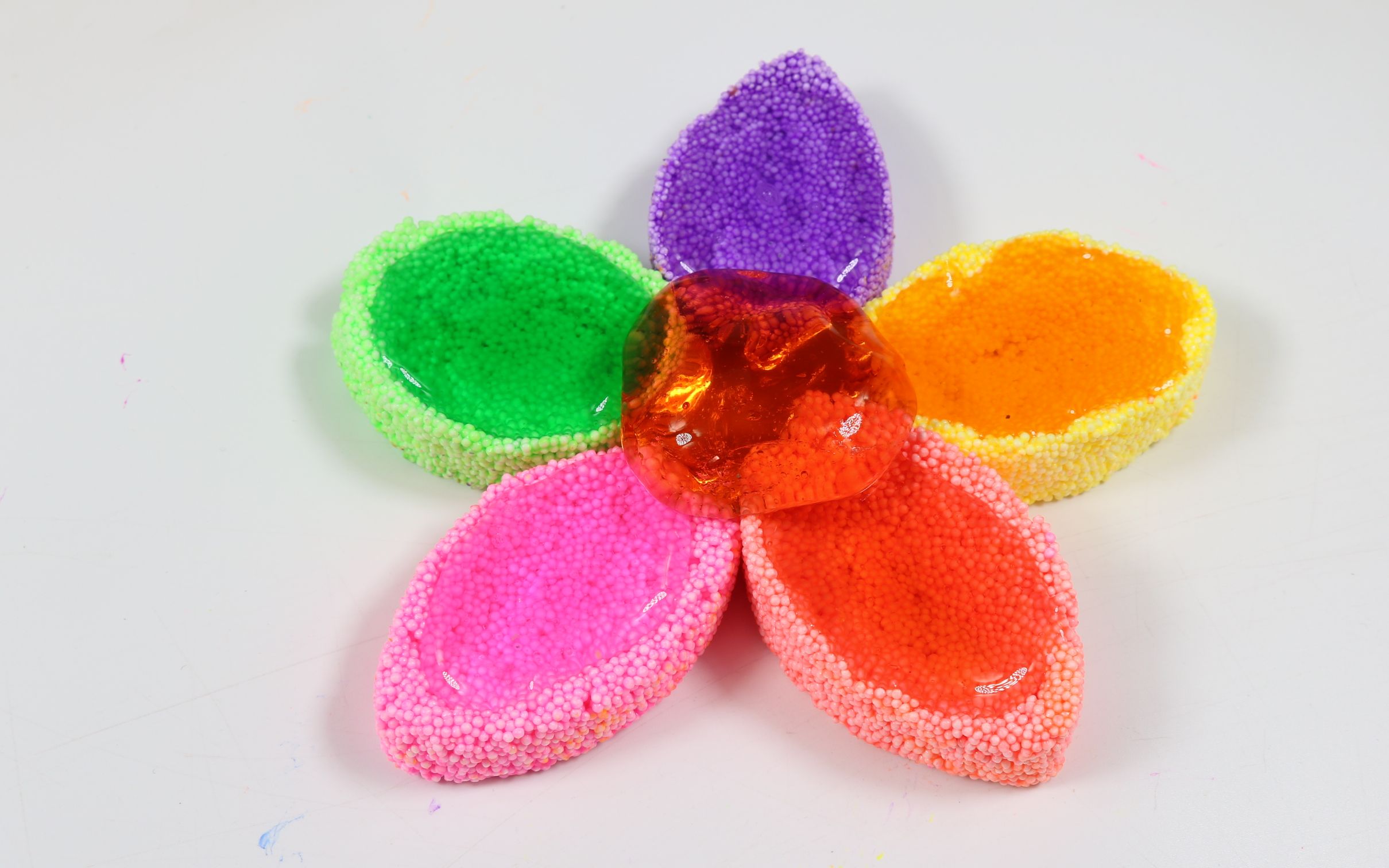 雪花彩泥水晶泥玩具