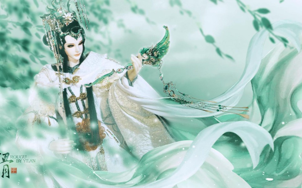 【霹雳布袋戏】洛神剑,天子枪,雪不染红尘,天下无双